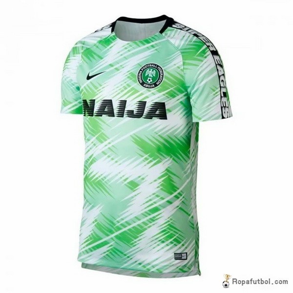 Camiseta Entrenamiento Nigeria 2018 Verde